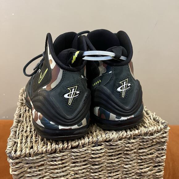 Nike Air Penny 5 Camo Camo Green Black Brown Men size 9 main image 8